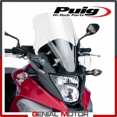 Bulle Touring Puig Transparente Pour Honda Crossrunner 2011 - Neuve - Fabrication Espagne
