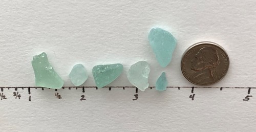 Lettera naturale a forma di "Amore!" spiaggia mare vetro ciottoli arte parola artigianato blu acqua G1 - Foto 9 di 12