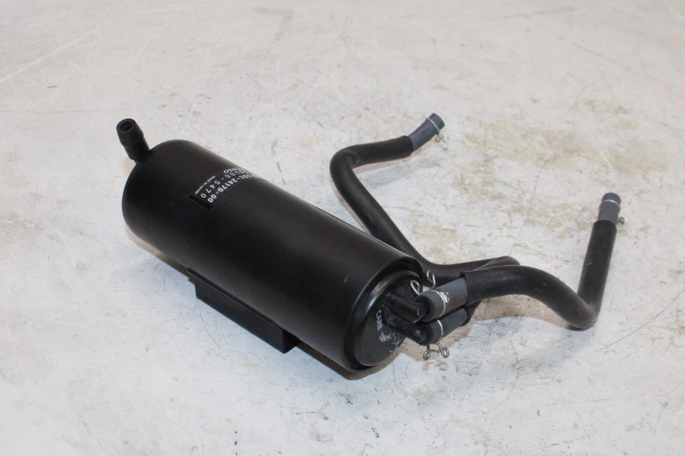 2004 YAMAHA YZF R6 OEM EVAP VAPOR VASILHA DE EMISSÃO DE CARVÃO - Imagem 2 de 4