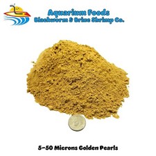 Golden Pearls 5-50 microns Fry, Corals, Reef Tanks, Baby Food, Betta, Discus