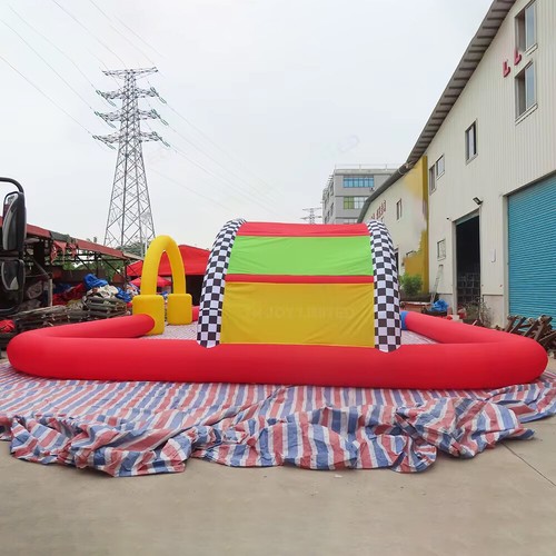 Giant Inflatable Race Track Air Race Track Rc Mega Blow Up Arena Playground Toys - Picture 5 of 24
