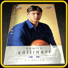 NEW YORK KNICKS 2008-09 DANILO GALLINARI UPPER DECK FIRST EDITION ROOKIE NMMT