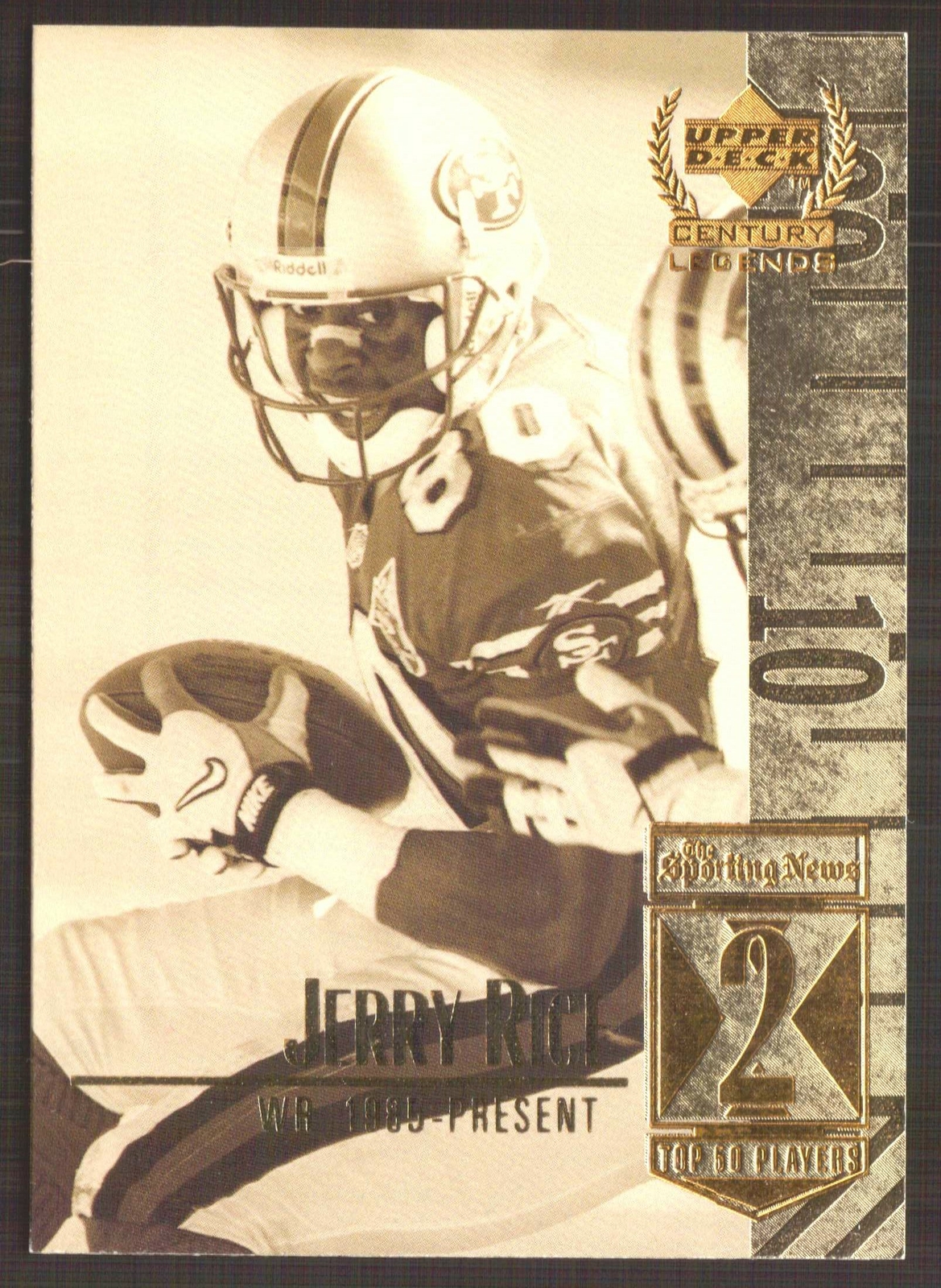 1999 Upper Deck Century Legends Football YOU PICK