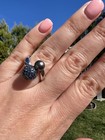 New $ 5 080. Piero Milano 18K White Gold And Sapphire Ring Sz 7.5 — photo 3