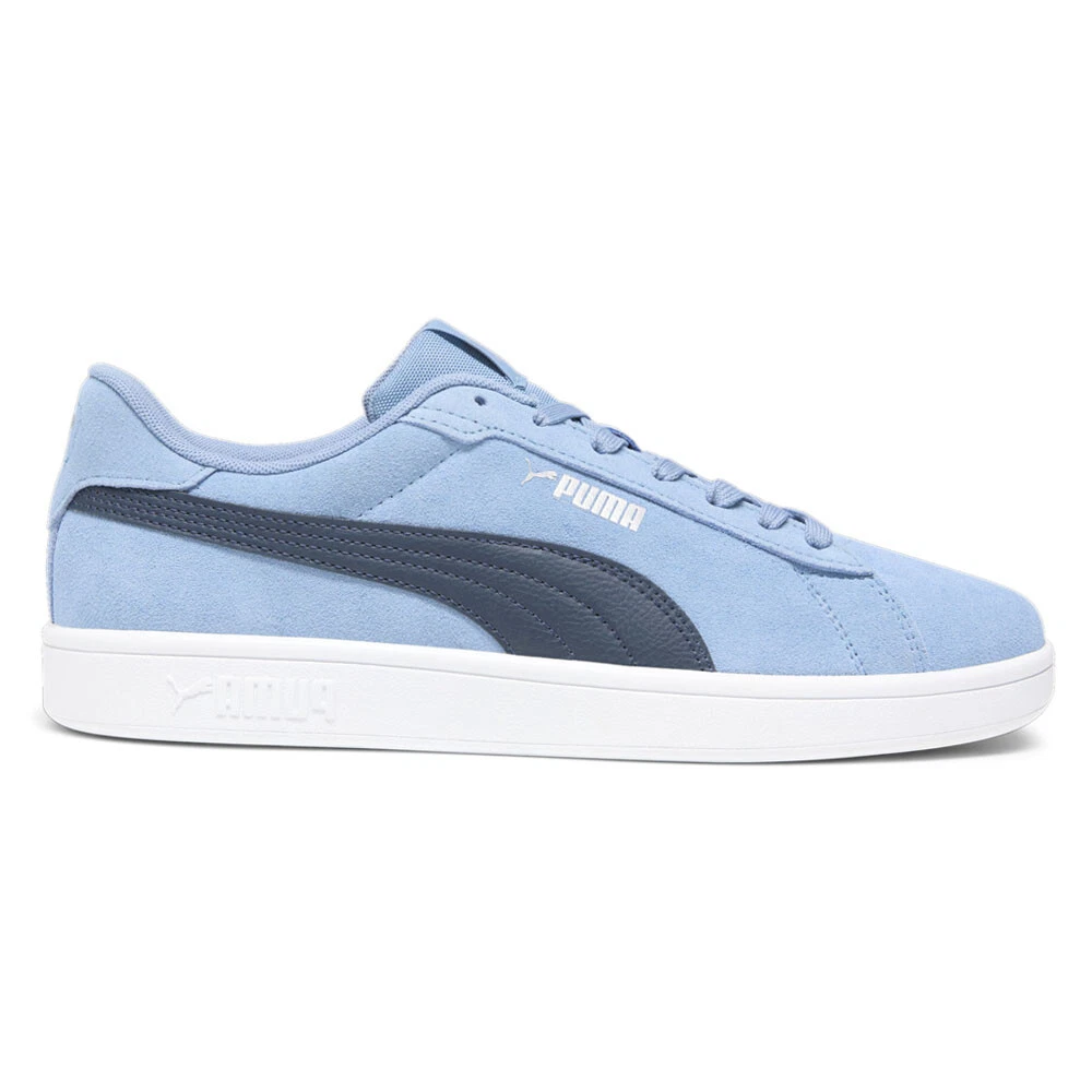 Puma Smash 3.0 Lace Up Mens Blue Sneakers Casual Shoes 39098415 | eBay