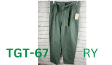 Women's Super High-Rise Tapered Chino Pants - A New Day, Teal, 6