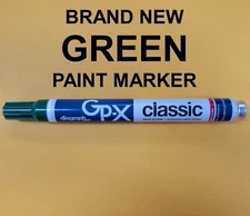 NEW Diagraph GP-X MSP Classic Industrial Xylene Paint Pen Marker - Dark Green