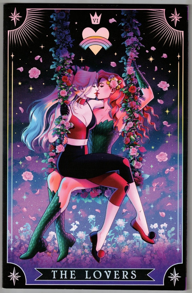 DC PRIDE 2023 #1- 1:50 JEN BARTEL HARLEY & IVY TAROT LOVERS