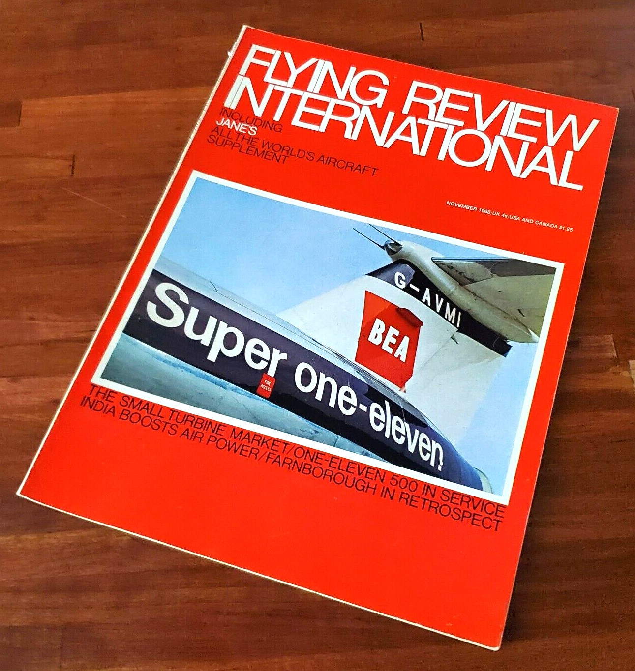 Flying Review International Small Turbine Market Nov 1968 Aviation Magazine