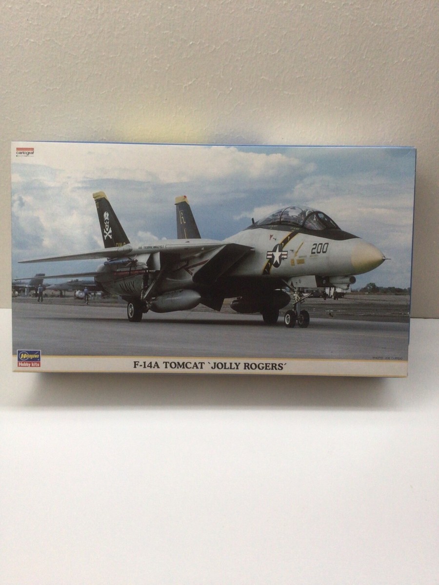 NEW*LIMITED EDITION F-14A Tomcat Jolly Rogers 00364 Hasegawa