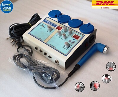 Combination Therapy Electrotherapy 4 Chanel 1mhz Ultrasound Machine