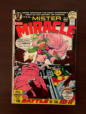 Mister Miracle #8 (DC Comics 1972) Bronze Age Jack Kirby 1st Gilotina 9.0 VF/NM
