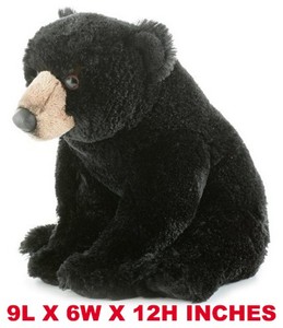 black bear doll