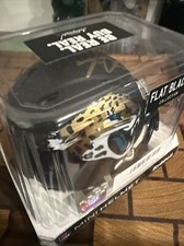 Trevor Lawrence Jaguars Signed Flat Black Mini Helmet Fanatics. Gold Ink. NFL.