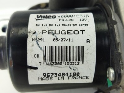 9673484180 FRONT WINDSHIELD WIPER MOTOR / W000016616 / 5884742 FOR 