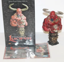 Lucifer Bust 7" Statue Diamond Select Brian Pulido Eternal Toys COA 3000 LE MIB