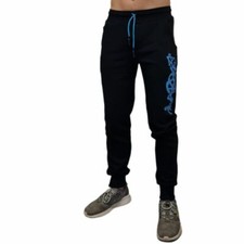 Lab84 Pants Tracksuit Long Sweatshirt F22 PNTM8011 Black Blue