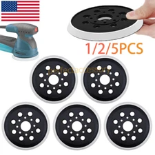 1/2/5Pcs 5" 8Hole Hook&Loop Sander Pad For Bosch RS035 RS034 ROS10 ROS20 ROS20VS