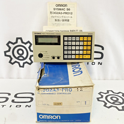 Omron 3G2A3-PRO12 Sysmac S6 Pro12 Programming Console OIT P-ROM  