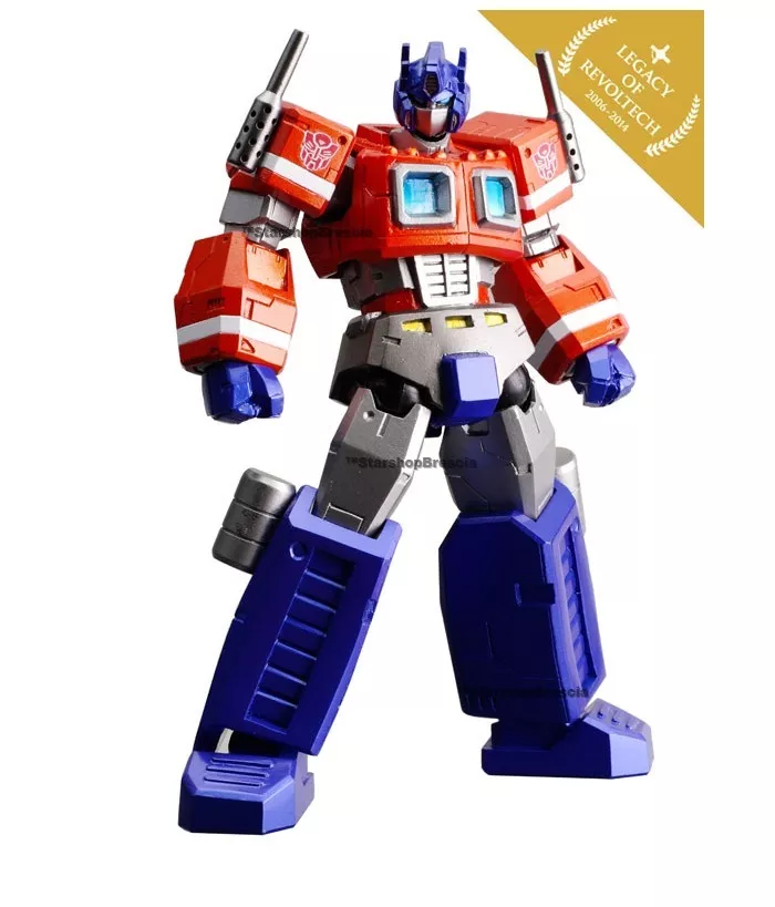 TRANSFORMERS - Legacy Revoltech N.008 Optimus Prime Action Figure Kaiyodo - Immagine 4 di 4