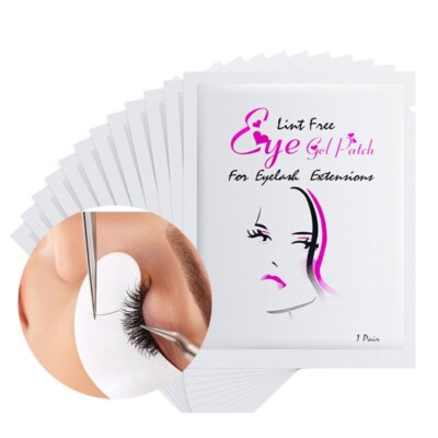Wimpernpads unter den Augen Wimpernlifting Extensions Gel Patches fusselfrei Maske Tape UK