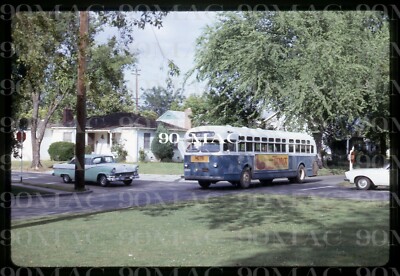 SACRAMENTO TRANSIT AUTHORITY. GM COACH #5509. Sacto (CA).Original Slide 1970.(A)