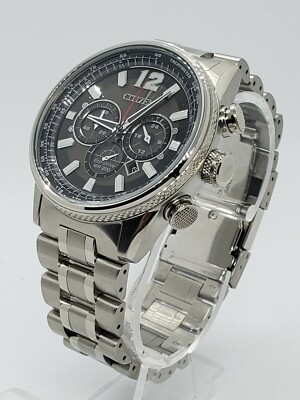Men's Citizen EcoDrive Nighthawk Chronograph Watch B620-S111692