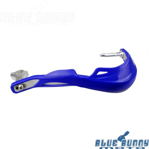 Pair 1 1/8" Handlebar Dirt Bike Blue Hand Guards Handguards Protector For Yamaha - Picture 2 of 10