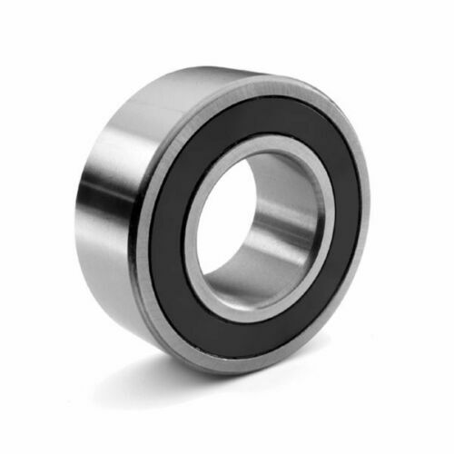 1PC 3902-2RS 15x28x10 mm 3902 RS Double Row Sealed Angular Contact Ball Bearing