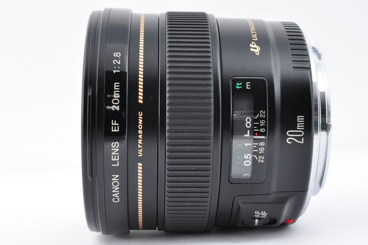 Canon EF 20mm f/2.8 USM EF Mount Wide Angle Lens MINT Free Canon EF 20mm f/2.8 USM EF Mount Wide Angle Lens MINT Free