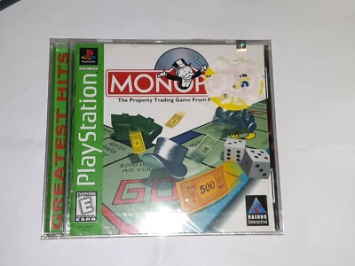 Monopoly (Sony PlayStation 1, 1998) NEW