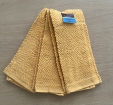 Quality Pack of 3 Kitchen Towels or 3 Serviettes 100% Cotton Standard & Large