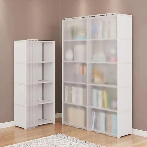 6 Tier Wardrobe Clothes Storage Rack Organizer Dustproof Bookshelf Cabinet Shelf - Picture 12 of 12