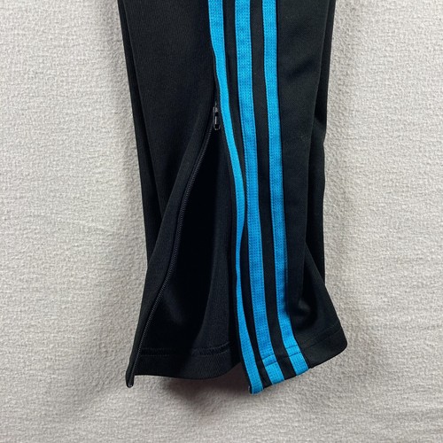Adidas Track Pants Youth Large 13-14 Black Tiro 19 Aeroready Zip Ankle Soccer - Picture 8 of 17