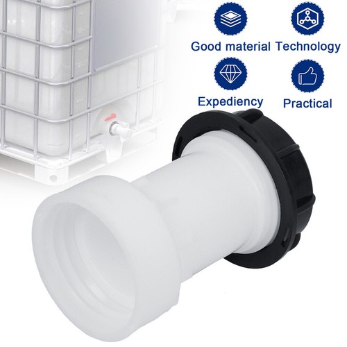 IBC S60x6 water tank Extended outlet connection/adaptor a range of tap fittings - Picture 4 of 10