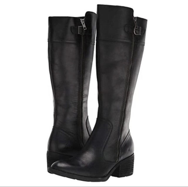 born wide calf women's boots