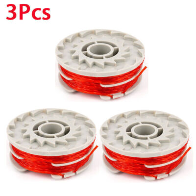 3stk Strimmer Spule & Faden für Flymo Contour 500 Power Plus 500 & 500XT FLY021