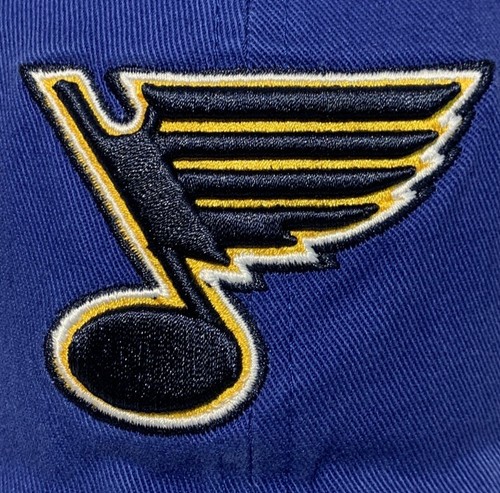 St. Louis Blues 47' Brand Royal Blue Cleanup dad hat hockey NHL New - Picture 3 of 14