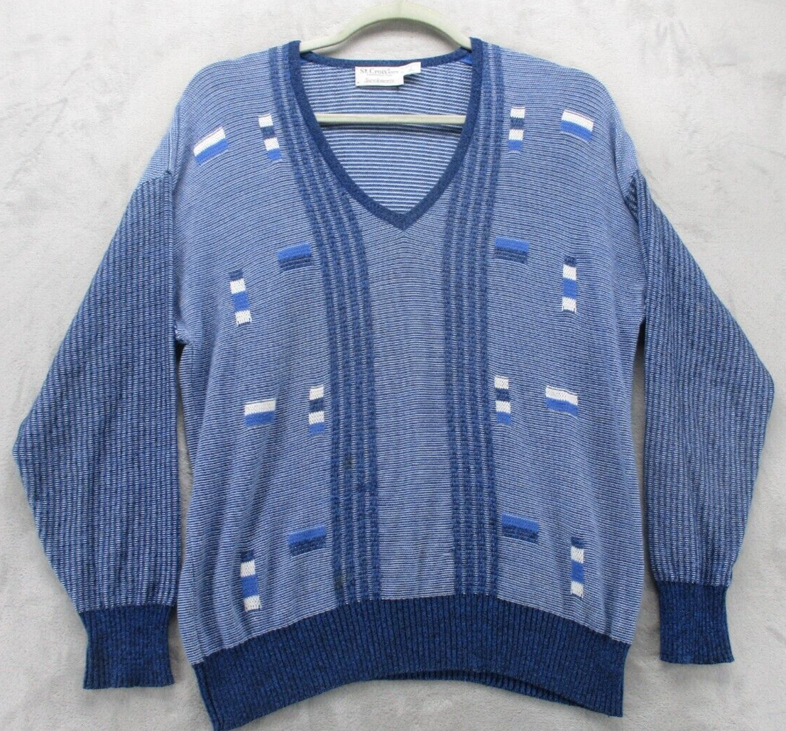 Vintage St Croix Knits for Jacobson's Sweater Men's Large