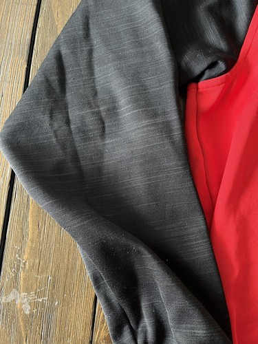 Adidas Mens Full Zip Chicago Bulls NBA Hoodie Jacket Red Black Size Medium - Picture 6 of 13