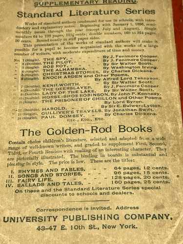 Rare 1880s Vintage The Alhambra Washington Irving Number 4 February 15 1896 Book - Picture 13 of 14