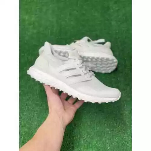 Adidas Ultraboost Spikeless Golf Shoes Mint Green White Turf