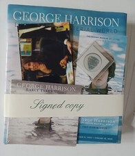 SALE- George Harrison Lving in the Material World-Signed - HBO Bundle Pack. 