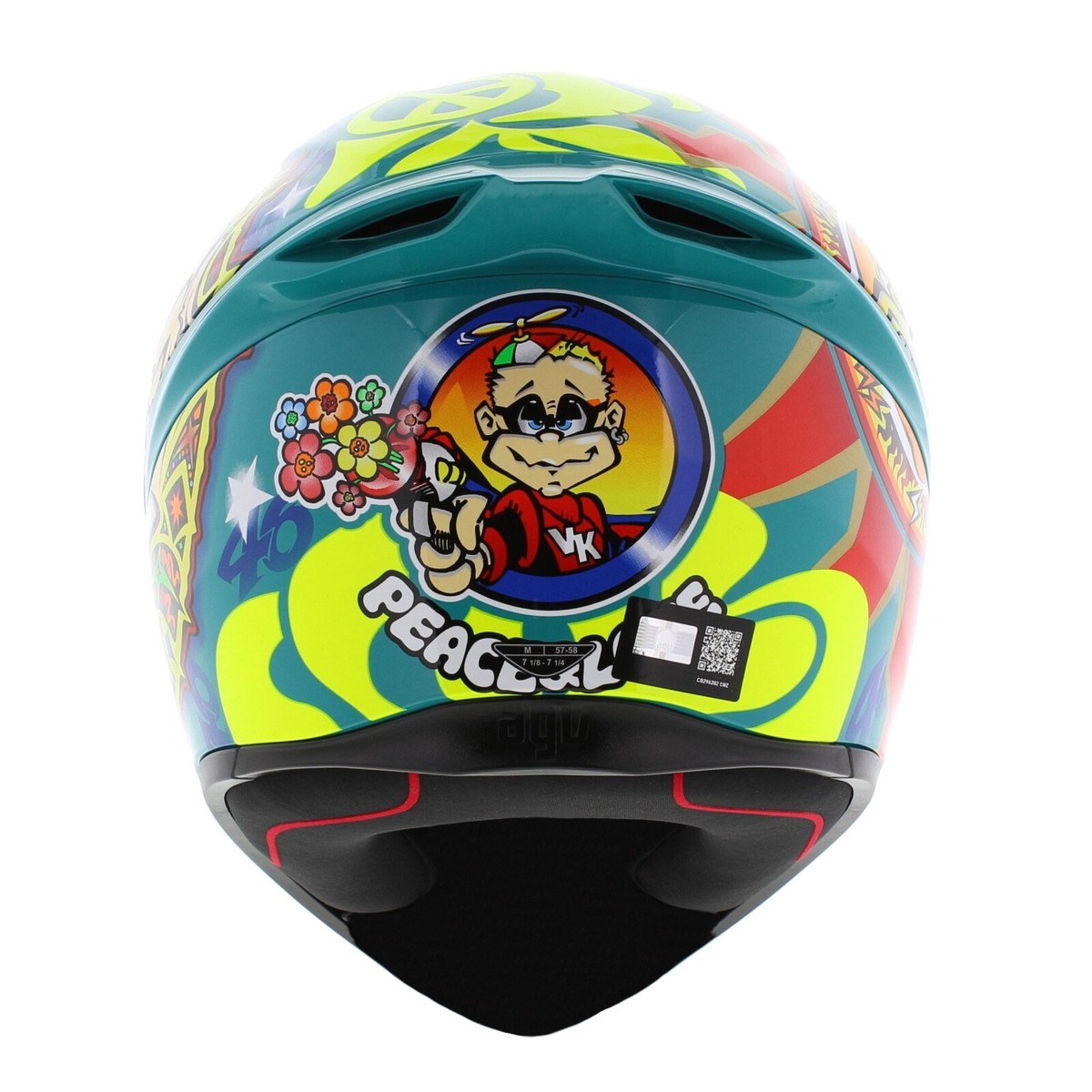 AGV K1 008-ROSSI MUGELLO ロッシ ムジェロ 57〜58 K1 AGV JIST TOP - ROSSI MUGELLO 2015 | AGV ヘルメット