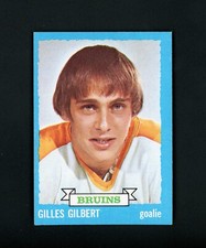 Gilles Gilbert 1973 Topps RC - Boston Bruins #74 NM+