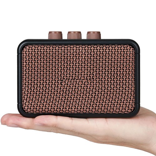 5 W Mini-Gitarrenverstärker zum Üben mit langer Akkulaufzeit und einfacher Tra - Bild 5 von 12