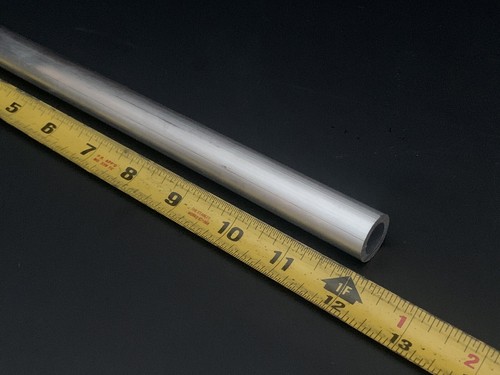 2 Pieces 3/4" OD X .125" Wall X 12" Length Aluminum Tube Round 6061-T6 - Picture 2 of 6