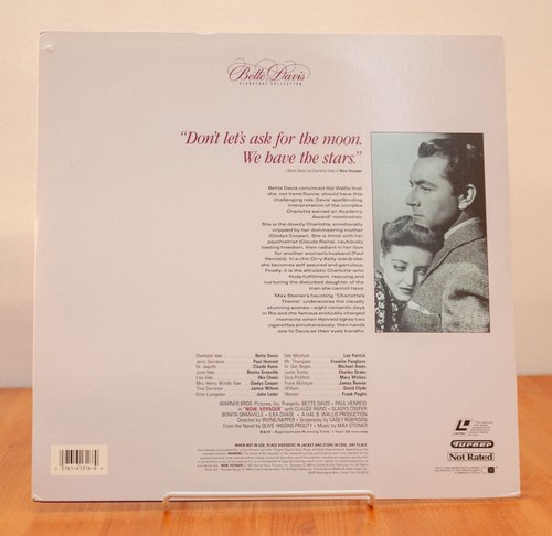 Now, Voyager- ML101316 - 1942 - LaserDisc - Very Good Condition - Picture 2 of 3