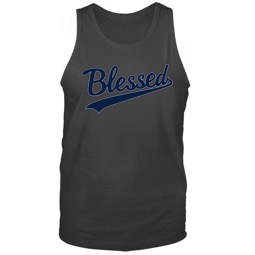 Camiseta sin mangas gráfica Bendito Cristiano Religioso Dios Bíblico Iglesia Jesucristo - Imagen 3 de 8