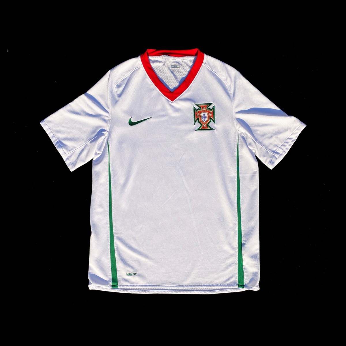 Nike Portugal 2008-2009 World Cup Authentic NikeFIT Soccer Jersey